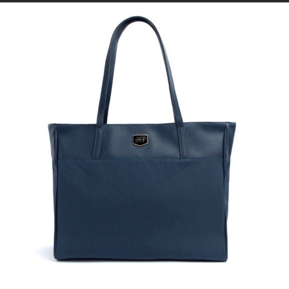 NWOT FRESHLY PICKED blue diaper tote bag